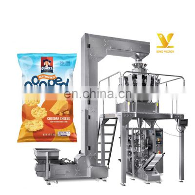 automatic pringles potato chips crisps chips packaging machine