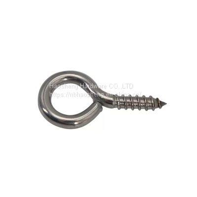 type O  eye wood screw zinc plated