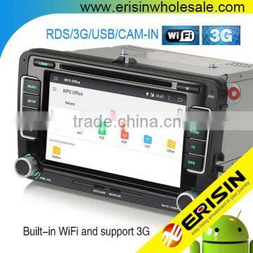 Erisin ES2698V 7" 2 Din Android 4.4.4 Car DVD Player with Canbus