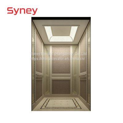 China Good Price Mirror Gearless Traction Product Panoramic Villa Home Residential Passenger Elevator Lift photo-4