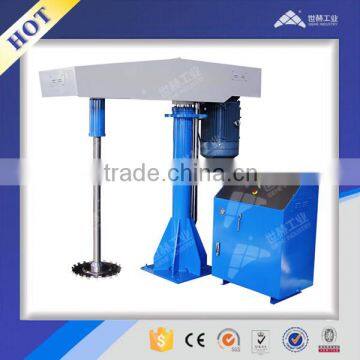 Flexible foam high speed dissolver mixer