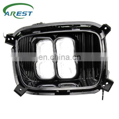 Carest 2PCS LED For KIA Sorento 2013 2014 DRL Daytime Running Light Daylight Waterproof  fog lamp Cover car Styling lights