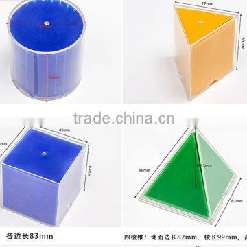 8pcs Plastic Geometry Model Set photo-3