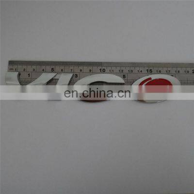 Plastic Customized ABS Chrome Car Letter Emblem Sticker