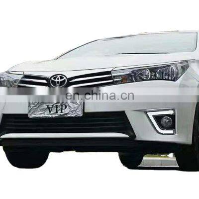 High Quality LED Fog Lamp Cover Daytime Lamp for To-yo-ta Co-ro-lla 2014-2016