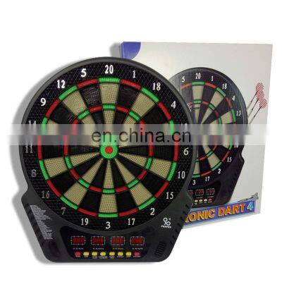 LED Round Dart Board With Battery Professional Indoor Dart Machine Customelectronic Board Darts photo-3
