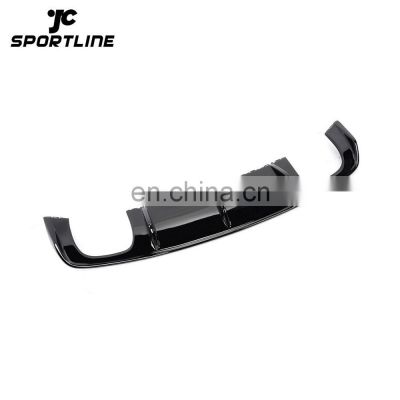 JC SPORTLINE Gloss Black Unpainted FRP S3 Rear Trunk Diffuser for Audi A3 S3 4-doors Only 2014