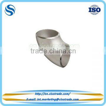 ANSI B16.9 butt weld pipe fitting, long radius 45 90 180 elbow short