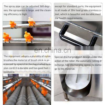 Factory Price Automatic Fruit Vegetable Apple Potato Tomato Orange Avocado Onion Washing Machine photo-5