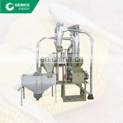 low cost soft mini corn flour mill making plant