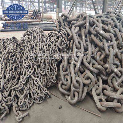 48mm marine studlink anchor chain studless anchor chain factory