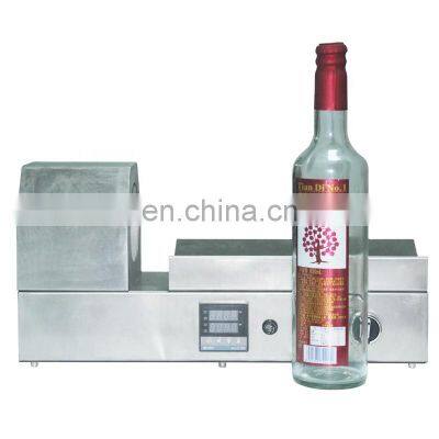 PVC Film Capsule Heat Shrinker Oil Wine Capsule Manual Heat Seal Film Bottles Cap Sleeve Shrink Wrapping Machine