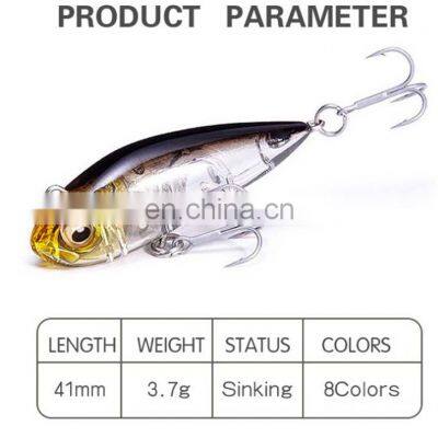 Pencil Lure 41mm 3.7g Hard Plastic Bait Sinking Bass Pencil Fishing Lure photo-5