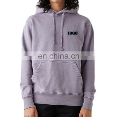 high quality service custom logo heavy cotton winter solid color work hoodies for men