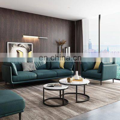 Luxury Italy Design Sectional Sofa Bed Modern Living Room Furniture Genuine Leather Sofas Sets