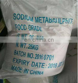 Manufacturer Sodium Metabisulfite 98% Industrial Grade for Mordant photo-4