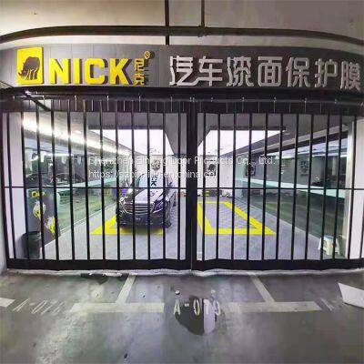 Кристальная складывающаяся дверь