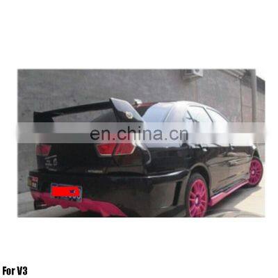 ABS Primer Painted Back Car spoiler For V3 Rear spoiler