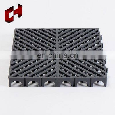 50Mm High Pressure Floor Types Polymer Interlocking Plastic Decoration Car Wash Garage Tiles Grid Floor With Hole