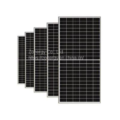 Cheap Zonergy 535w Monocrystalline Power Photovoltaic Solar Panel for Solar Energy Systems