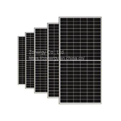 Дешевая монокристаллическая солнечная панель Zonergy мощностью 535 Вт для солнечных энергетических систем