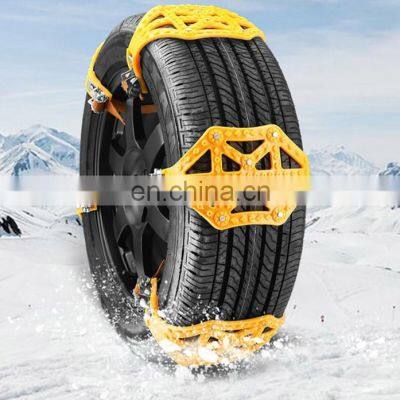 Universal Tire Snow Chains Anti-Skip Belt Safe Driving Wheels Chains Car Accessories photo-2
