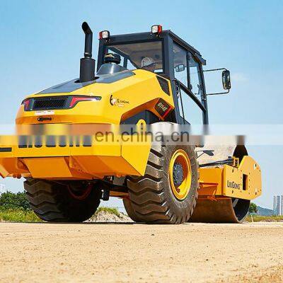 Chinese Brand 14 Tons Lutong Hydraulic Single Drum Vibratory Road Roller 6126E