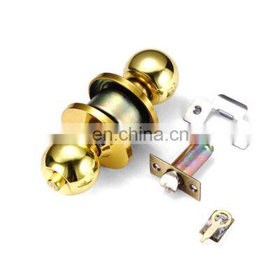 Modern Heavy Duty Furniture bedroom Household Style Privacy Cylindrical Knob Ball door knobs Lock