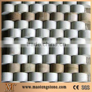 Stone Mix Glass Mosaics Backsplash Wall Tiles