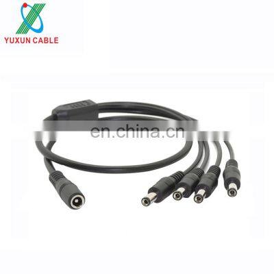 12-36V 5.5mm*2.1mm/5.5*2.5mm 1 To 8 Way Power Splitter DC Cable photo-3