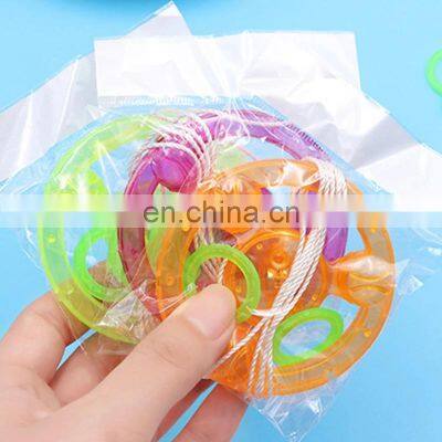 Flash Pull Line Led Flywheel Hot Fire Wheel Glow Flywheel Whistle Creative Classic Toys for Children Gift photo-2