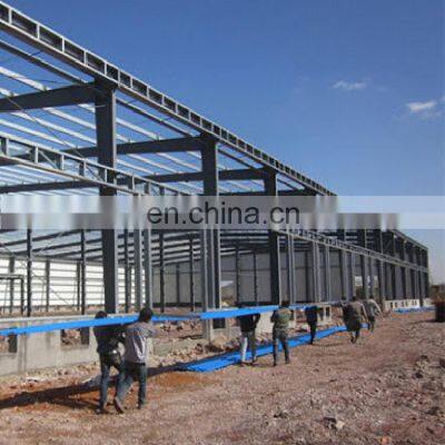 low costs Prefab steel workshop industrial building platform steel structure