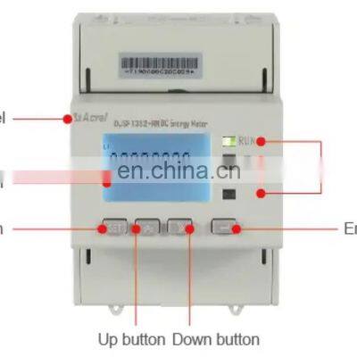Solar DC Energy Meter for PV Plant Monitoring Acrel DJSF1352-RN DC Multifunctional Meter Used in PV Distribution System. photo-2