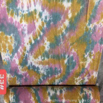 Guichuang Textile's Spot Supply of Knitted Pure Cotton Sweaters, Loop Fabrics, Tie Dyed Printed Fabrics, and Fabrics photo-2