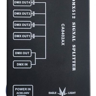 4way DMX512 signal distributor