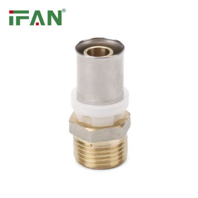 IFAN Manufacturer OEM PEX Brass Press Fitting Male Socket S32×1M