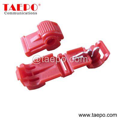 Sample Free Single pin 1 wire red self-stripping electrical tap 951 connector with CE Certificate from China Factory TAEPO