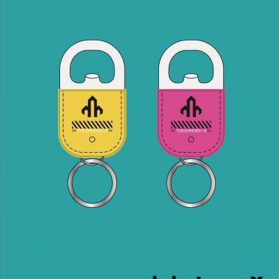 Bottle opener key chain