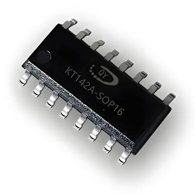 KT142A Voice Chip Built-in Flash Memory Support External Flash & TF Card & USB Disk Sound Playback UART Control Support PWM Drive Speaker or Amplifier