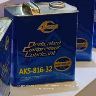óleo refrigerante sintético AIKES R134 R404 R410 R507 específico para compressores POE32/46