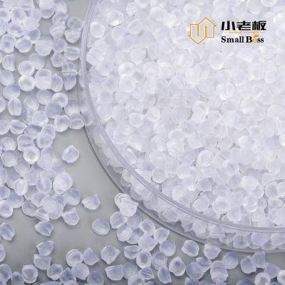 Crystal PVC Compound Granules PVC Pellets Flexible PVC Soft Granules Compound for Shoe Sole photo-3