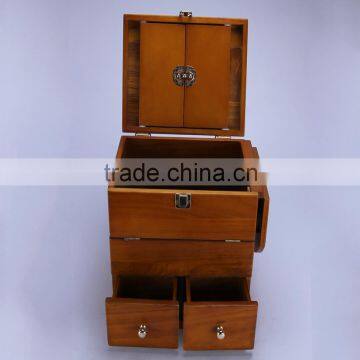 Luxury lacquer wooden gift box wooden jewelry storage box for sale