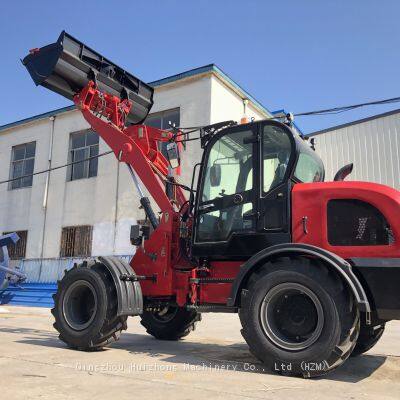 HZM 825 2500kg Rated Load Capacity 2.5 Ton Wheel Loader With Cheap Price for Sale in Shandong