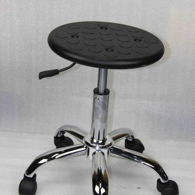 Antistatic Esd Laboratory Esd Stool Polyurethane Foam Working Chair