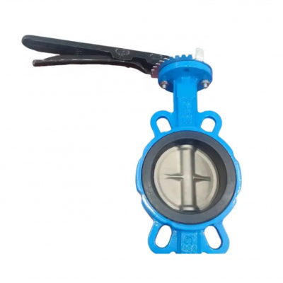DN40-DN800 PN16 150LB Cast Iron Ductile Iron Stainless Steel 304 Disc and EPDM Seal Wafer Butterfly Valve photo-4