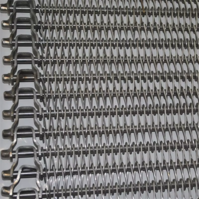X8CrNiSI25-21 High Temperature Mesh Conveyor Belt 1.4841 High Temperature Metal Conveyor Belt