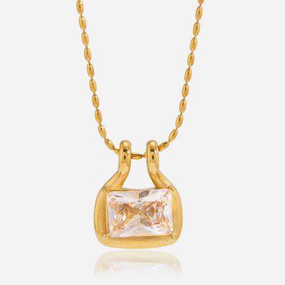 Stainless Steel Necklace For Marine Environments With Titanium Nitride Coating photo-5