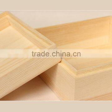 Customized Natural Wooden Box/Wood Gift Box/Handmade Wooden Packaging Box photo-4
