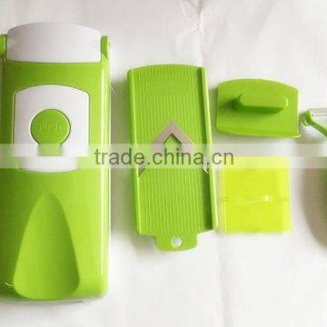 Plastic Multifunctional Chinese Vegetable Cutter 12 Pieces Set photo-4