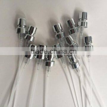 alumite pump sprayer, aluminum spray for perfume bottle, crimp neck sprayer, perfume crimp pump